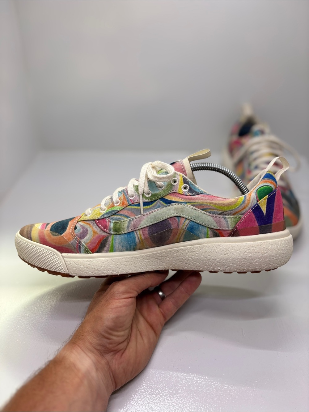 Vans UltraRange Neo VR3 Multicolor Psychedelic Swirl Sneakers Men’s 12 EU 46 - Picture 6 of 15